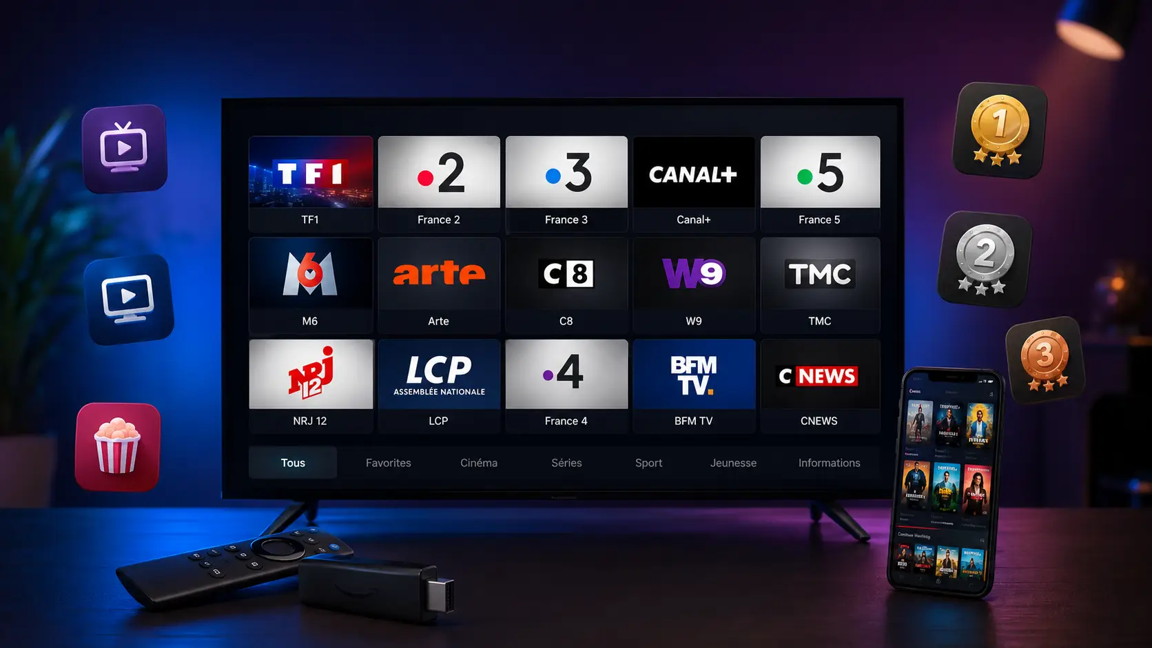 meilleurs lecteurs IPTV