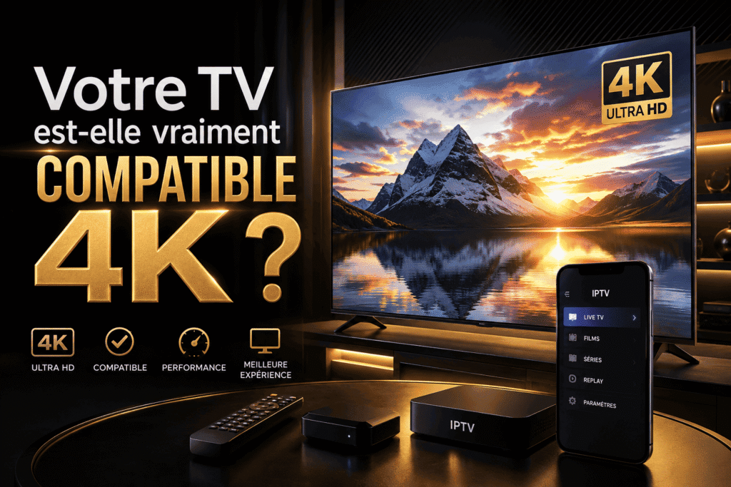 Abonnement iptv 4k