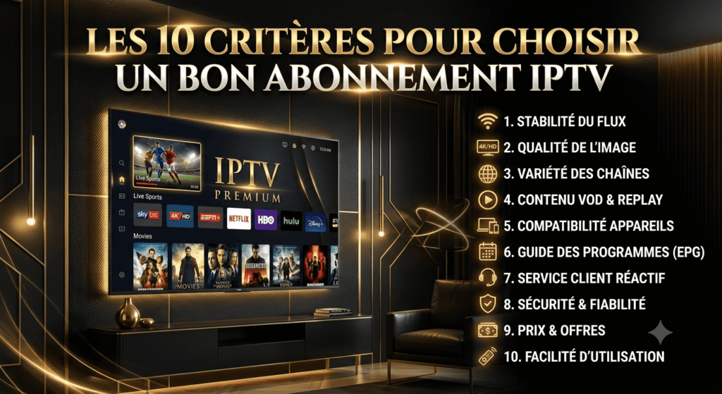 bon abonnement iptv