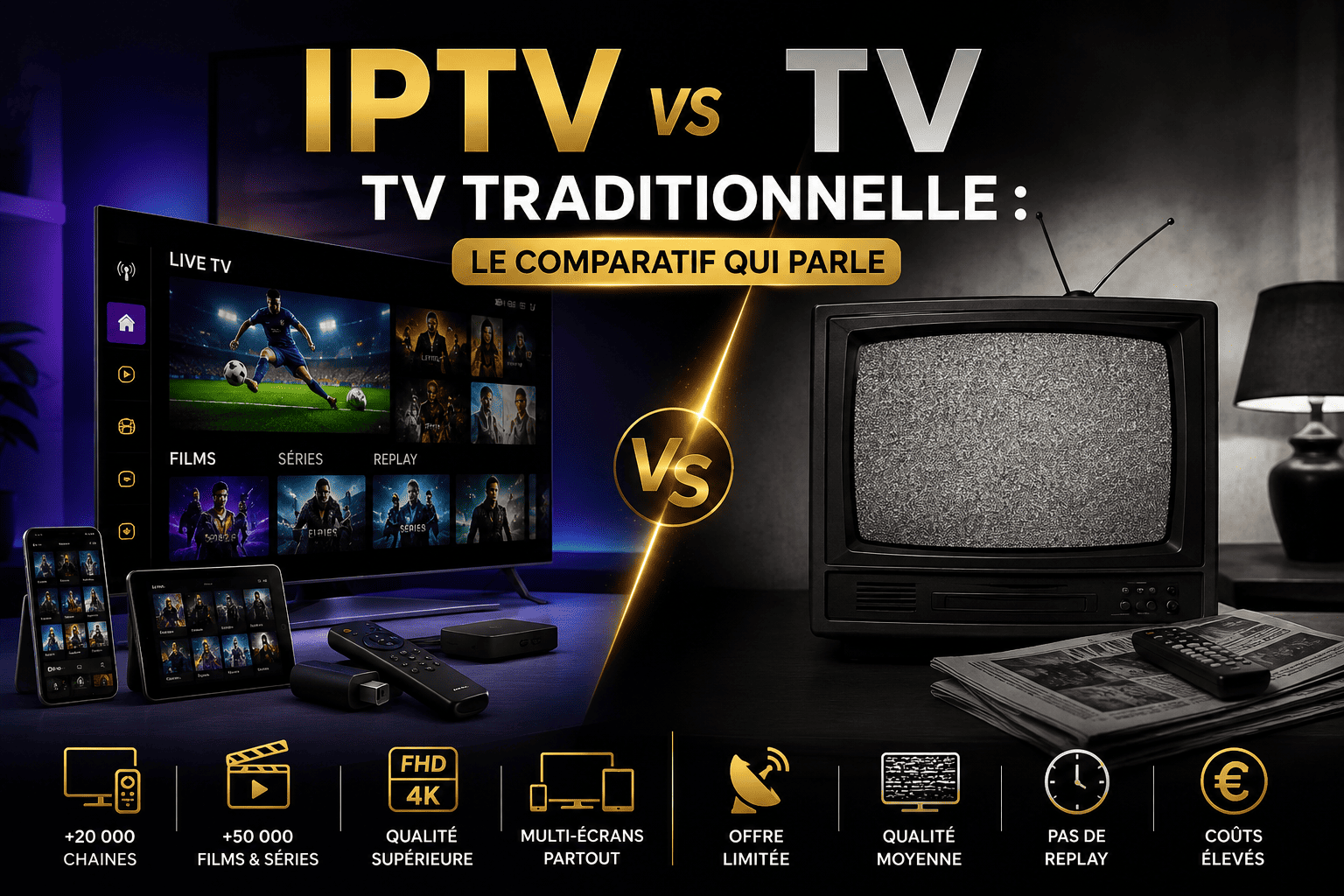Abonnement iptv france