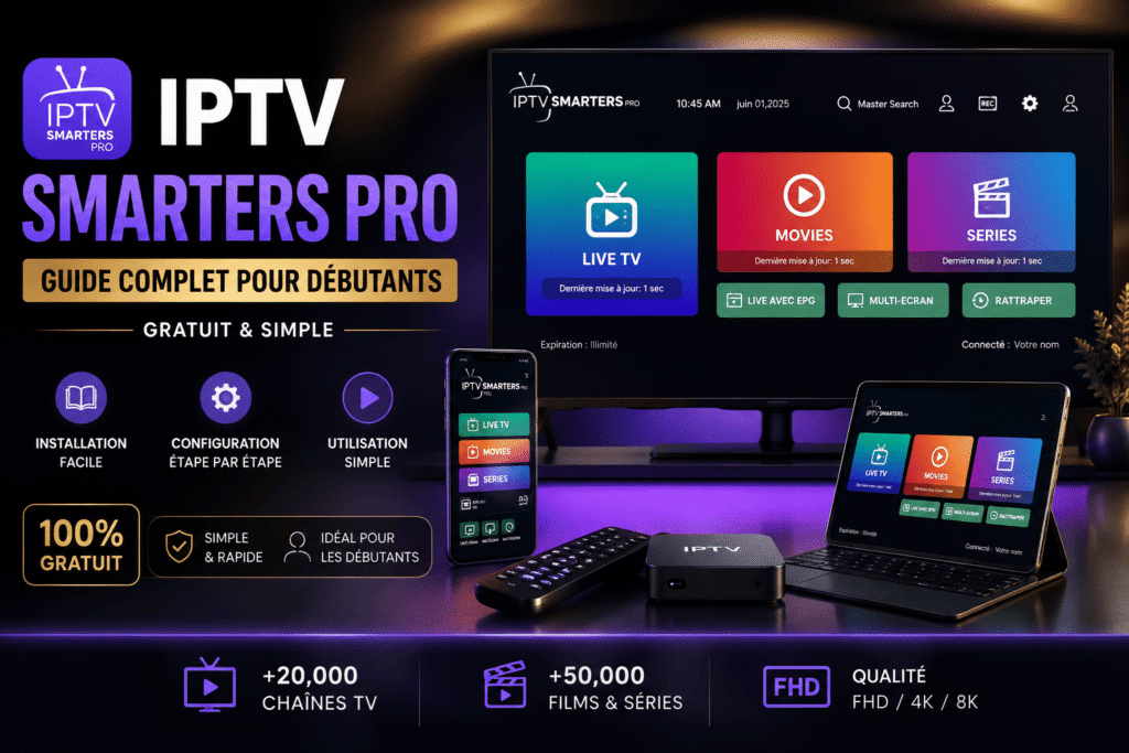 IPTV Smarters pro gratuit
