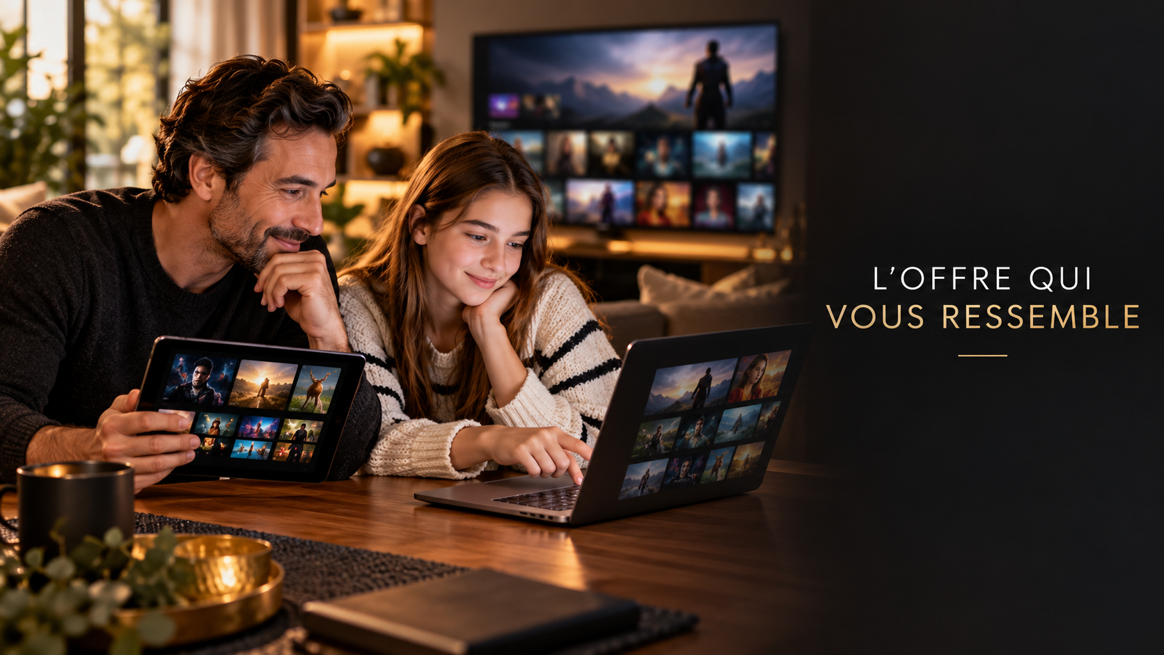Abonnement IPTV multi-écrans